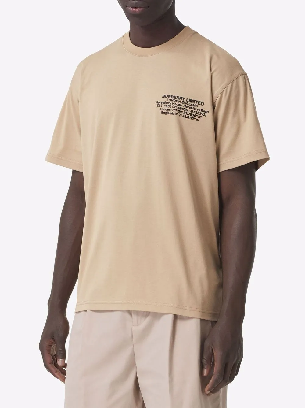 фото Burberry футболка с логотипом