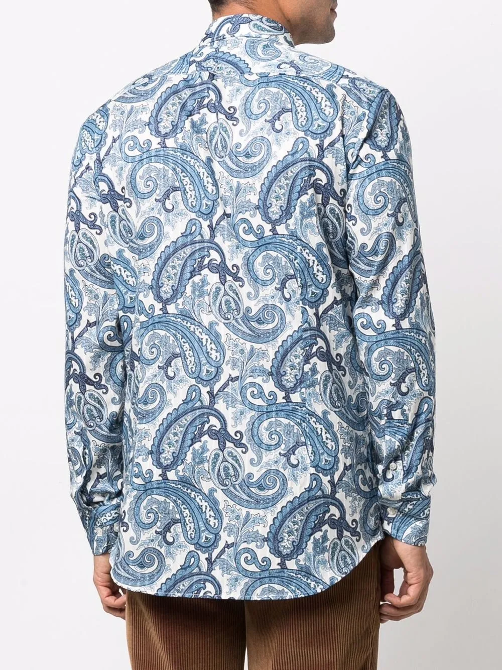 фото Etro рубашка с принтом пейсли