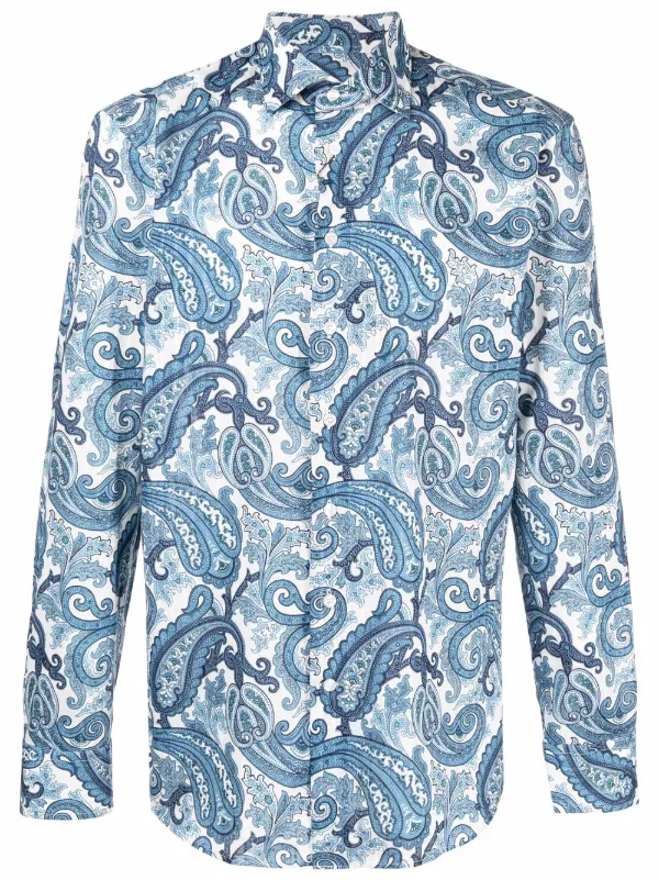 etro paisley shirt