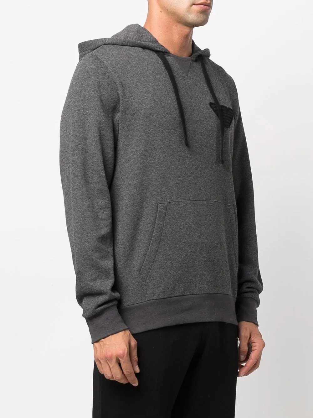 фото Emporio armani худи с кулиской и логотипом