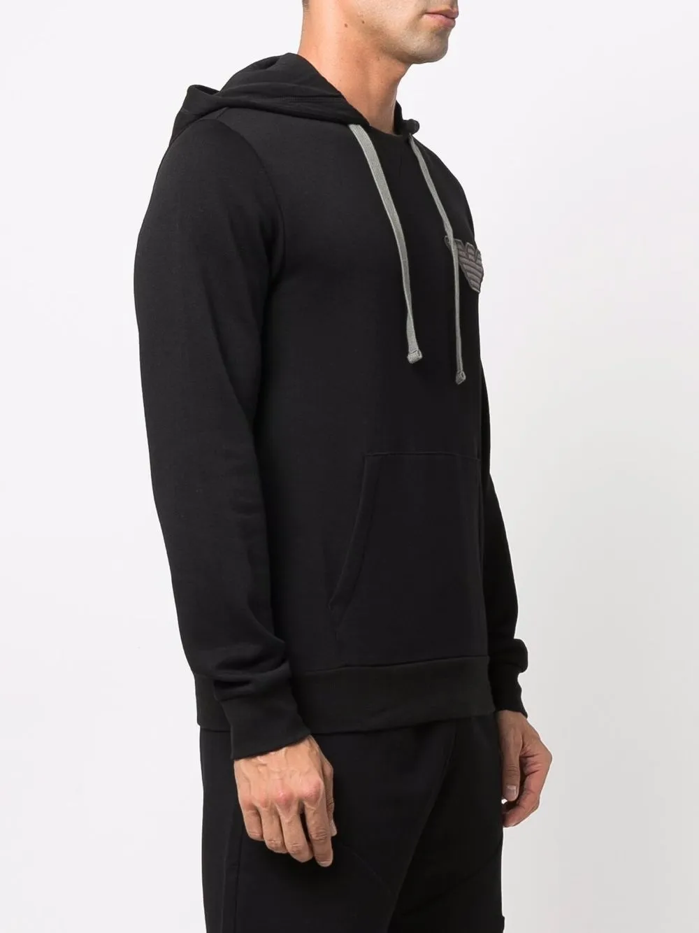 фото Emporio armani худи с кулиской и логотипом