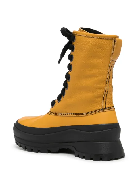jil sander lace up boot