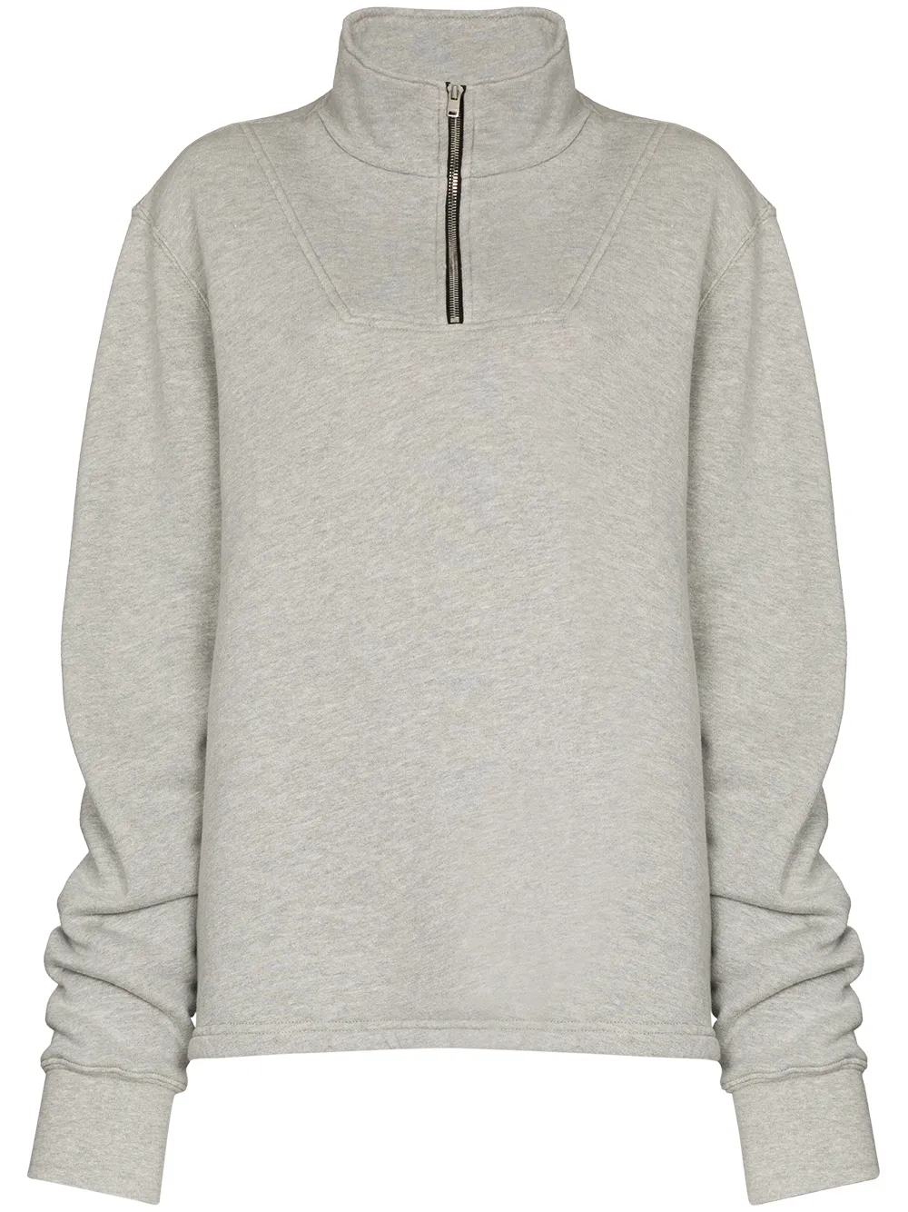 

Les Tien Yacht half-zip sweatshirt - Grey