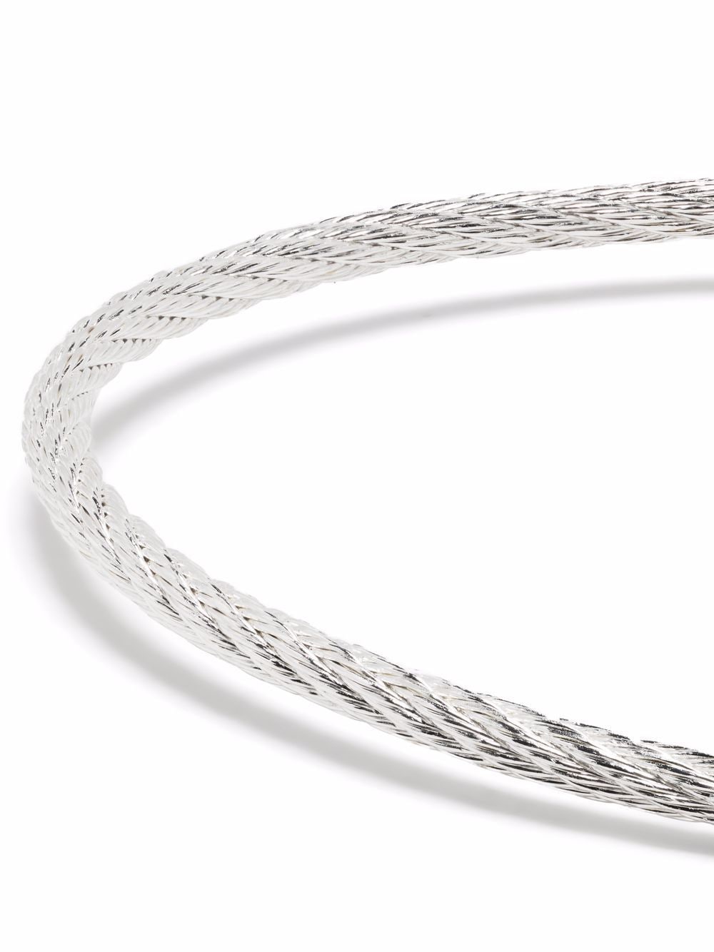 Shop Le Gramme 9g Cable Bracelet In Silber