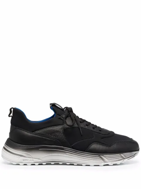 Hogan spray paint-effect sneakers