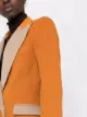 Hebe Studio contrasting-panel double-breasted blazer