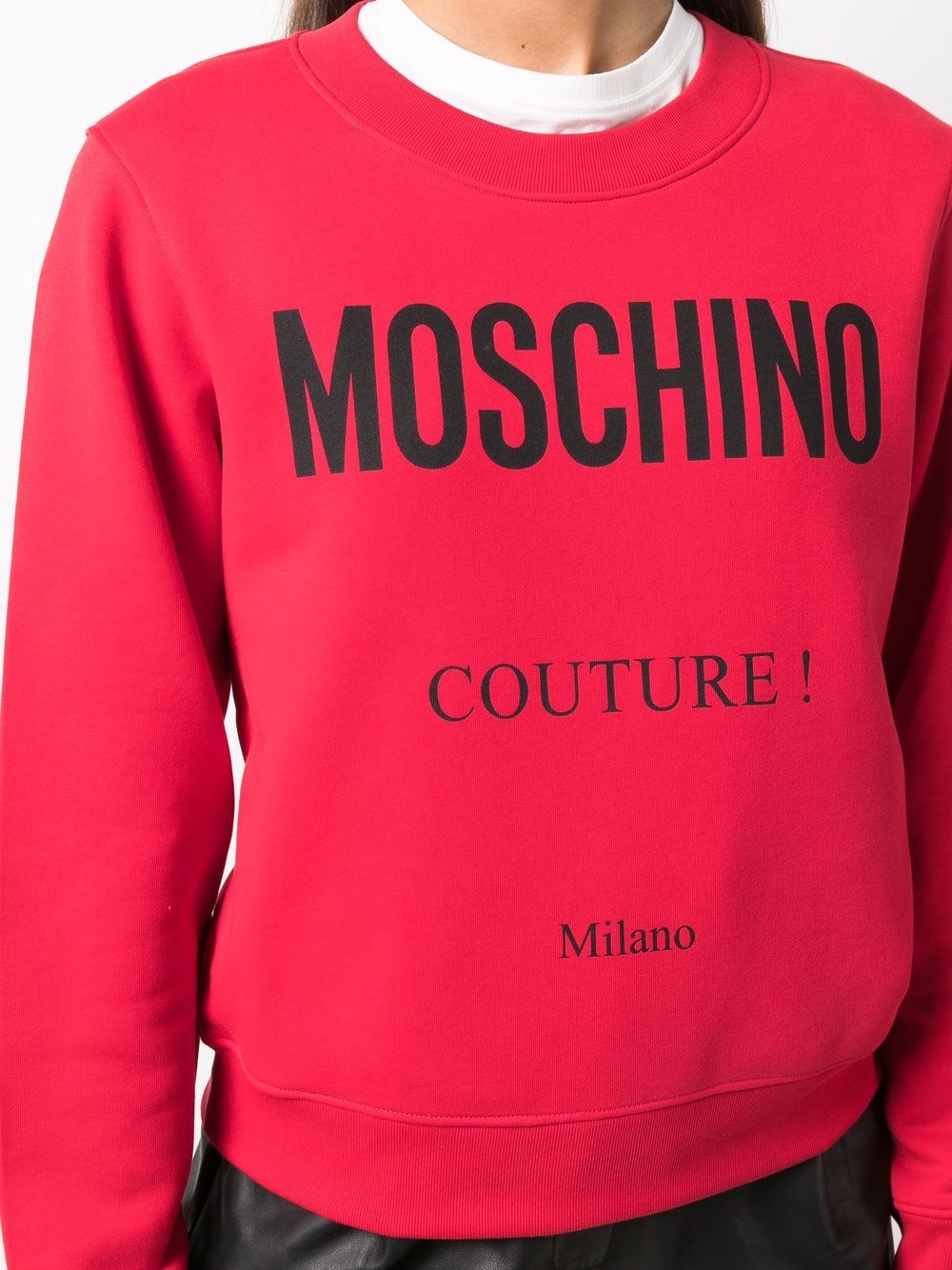 фото Moschino толстовка с логотипом