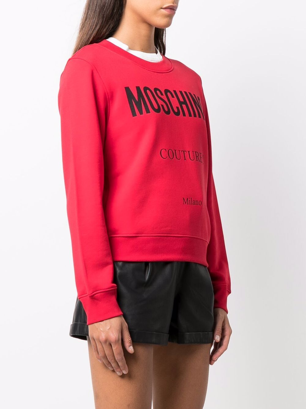 фото Moschino толстовка с логотипом