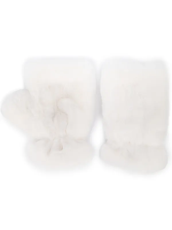 Faux fur clearance gloves