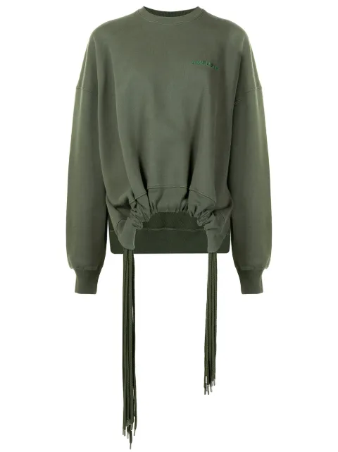 AMBUSH multi-cord crew-neck sweatshirt