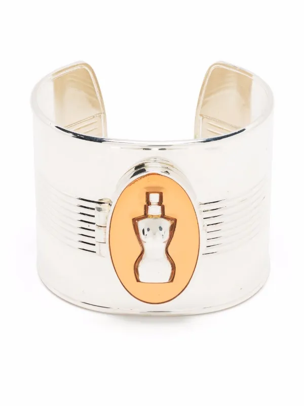 1993 Classique perfume motif cuff bracelet