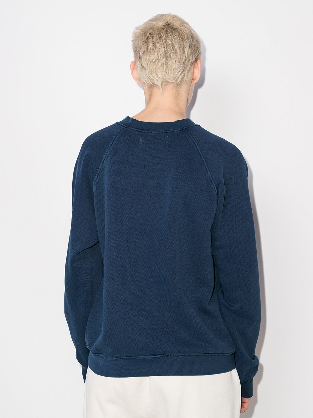Les Tien raglan-sleeve Cotton Sweatshirt - Farfetch