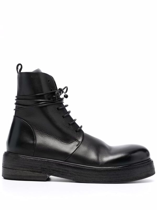 ankle length combat boots