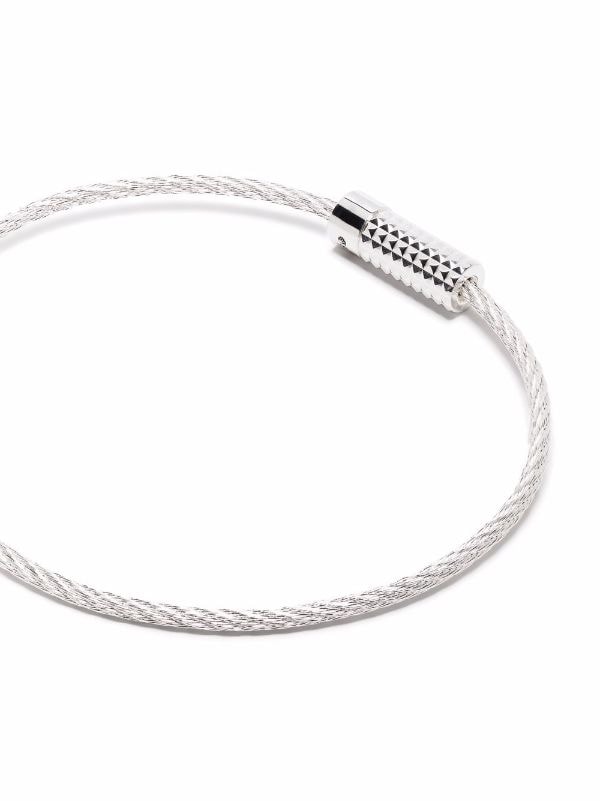 Le Gramme 9g Pyramid Cable Bracelet - Farfetch