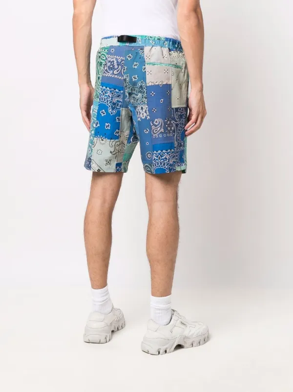 Readymade Patchwork Paisley Shorts 