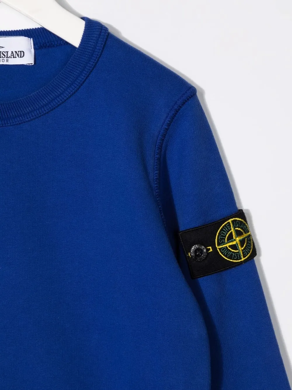 фото Stone island junior толстовка с нашивкой-логотипом