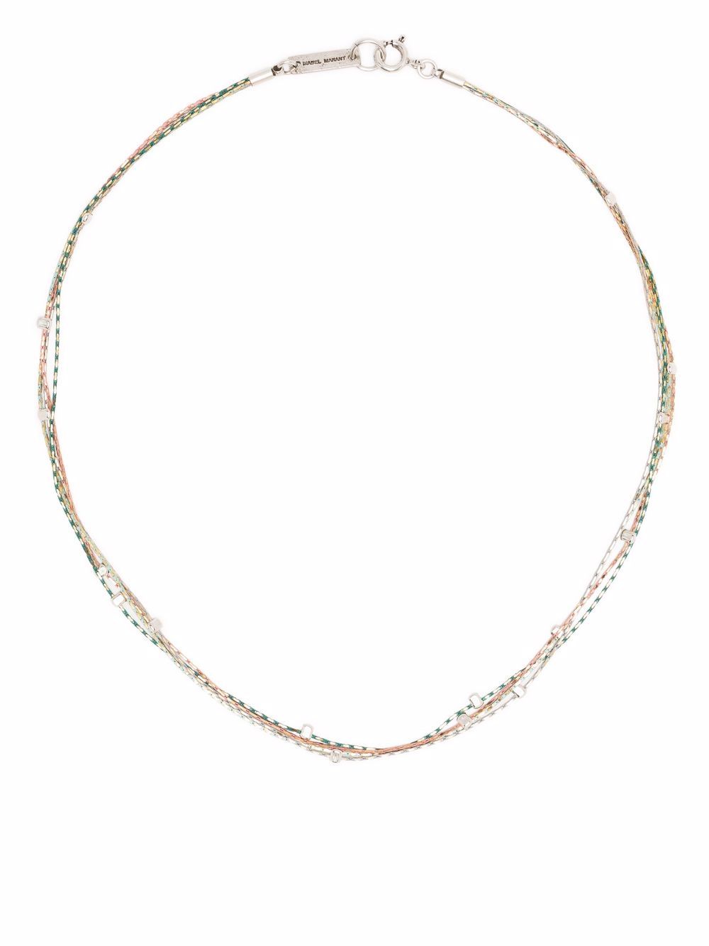 Isabel Marant Multi-stranded Necklace In Silber