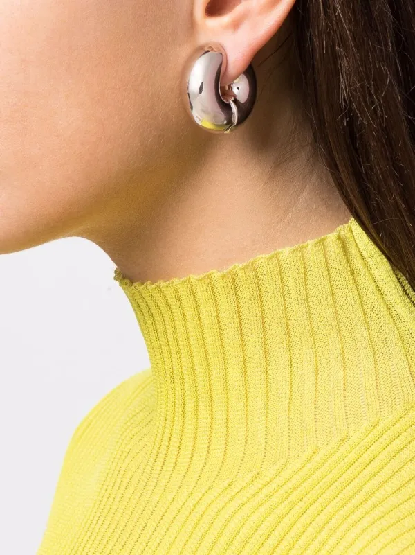 Uncommon Matters Stratus Hoop Earrings | Silver | FARFETCH