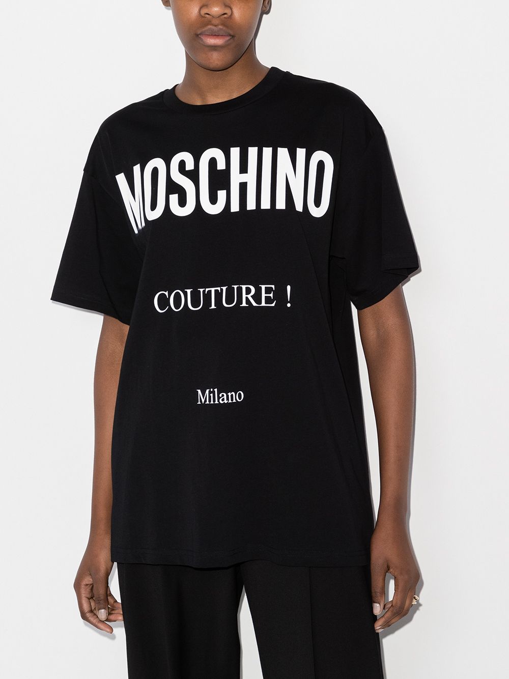 фото Moschino футболка с логотипом