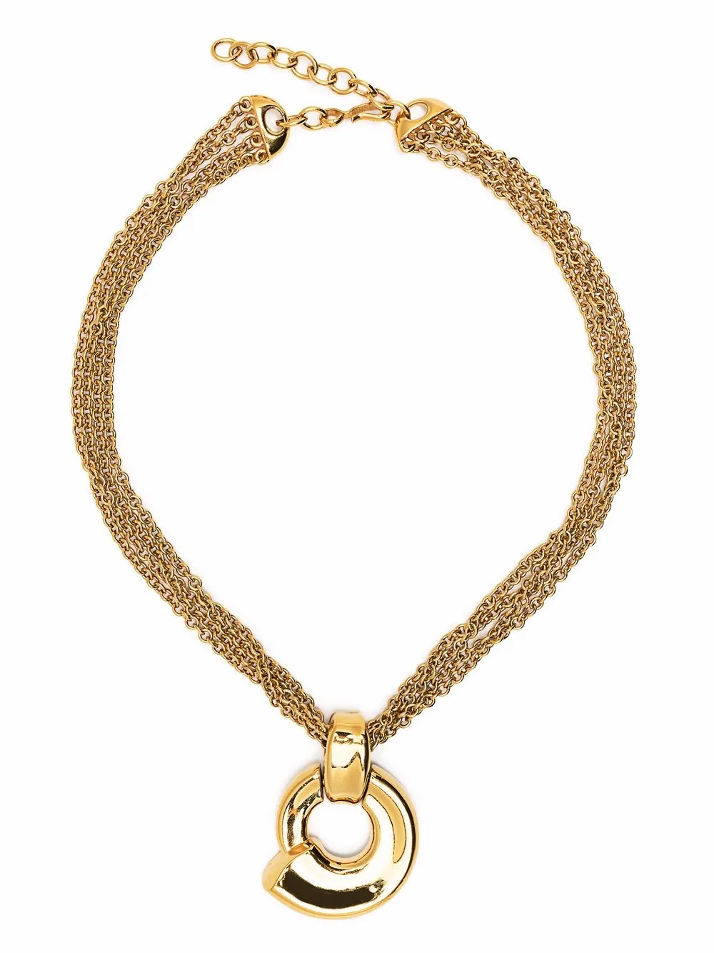  Monet Pre Owned 1990 Halskette   Gold 