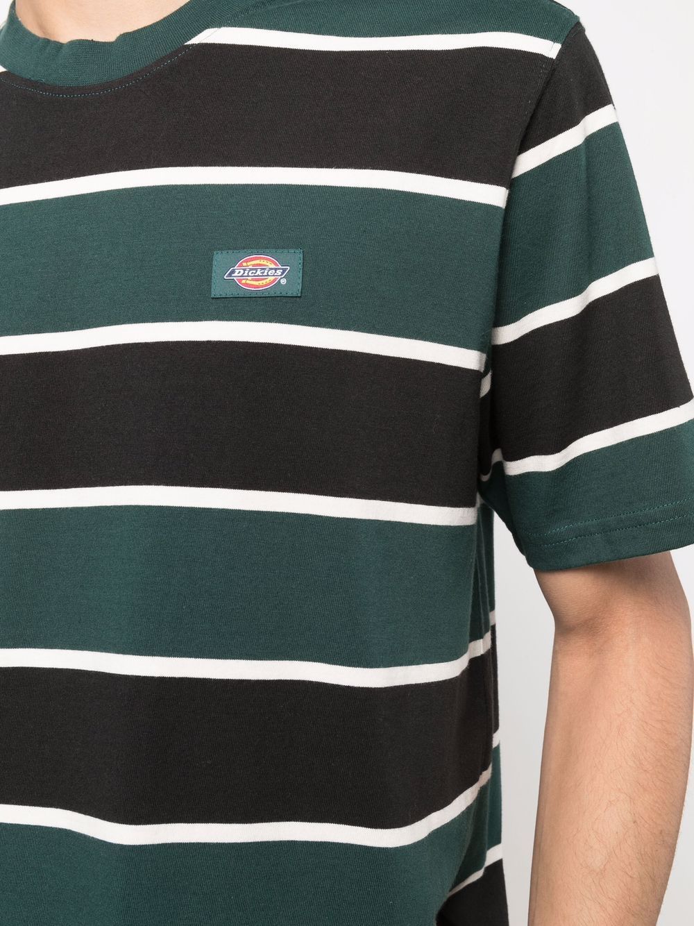 фото Dickies construct colour-block striped t-shirt