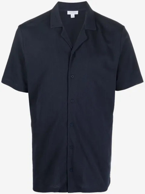Sunspel button-up polo shirt