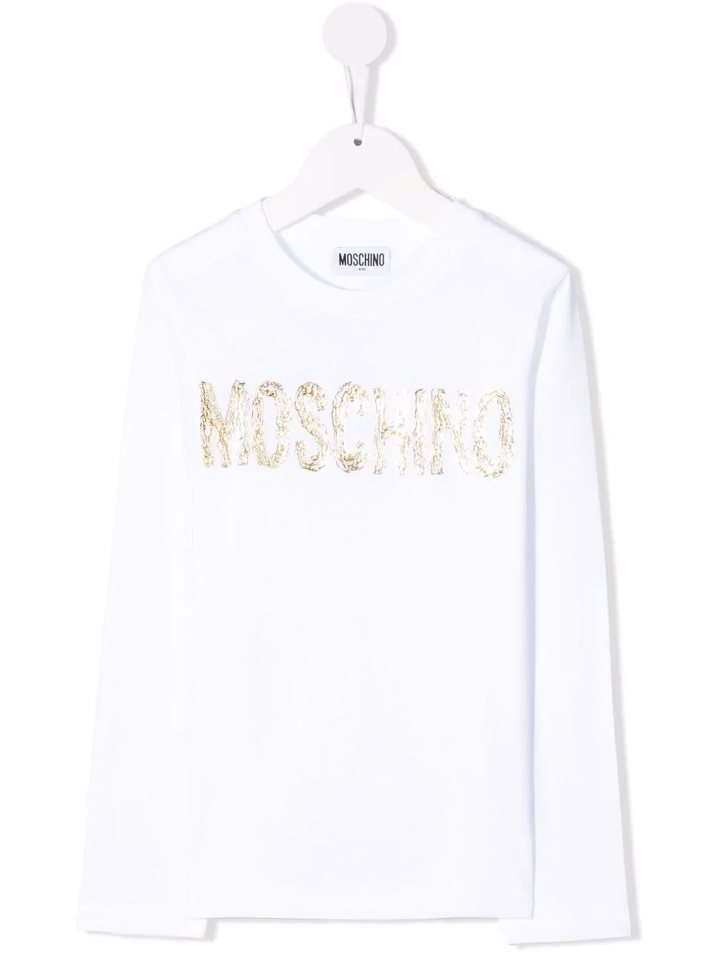 фото Moschino kids топ с логотипом