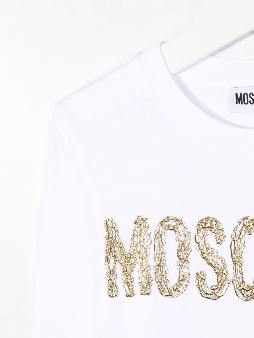 фото Moschino kids топ с логотипом