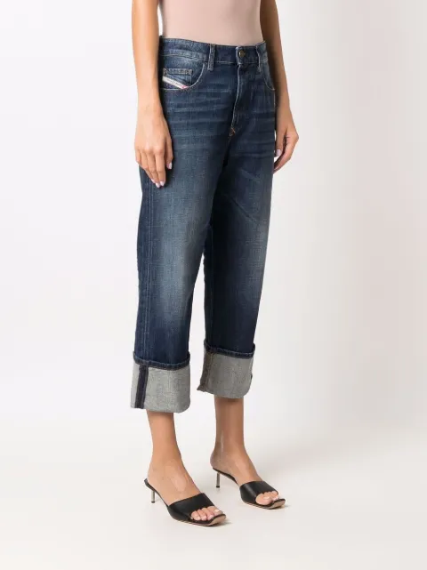 Diesel mid-rise Cropped Jeans - Farfetch