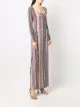 Missoni zigzag-print long-sleeve dress