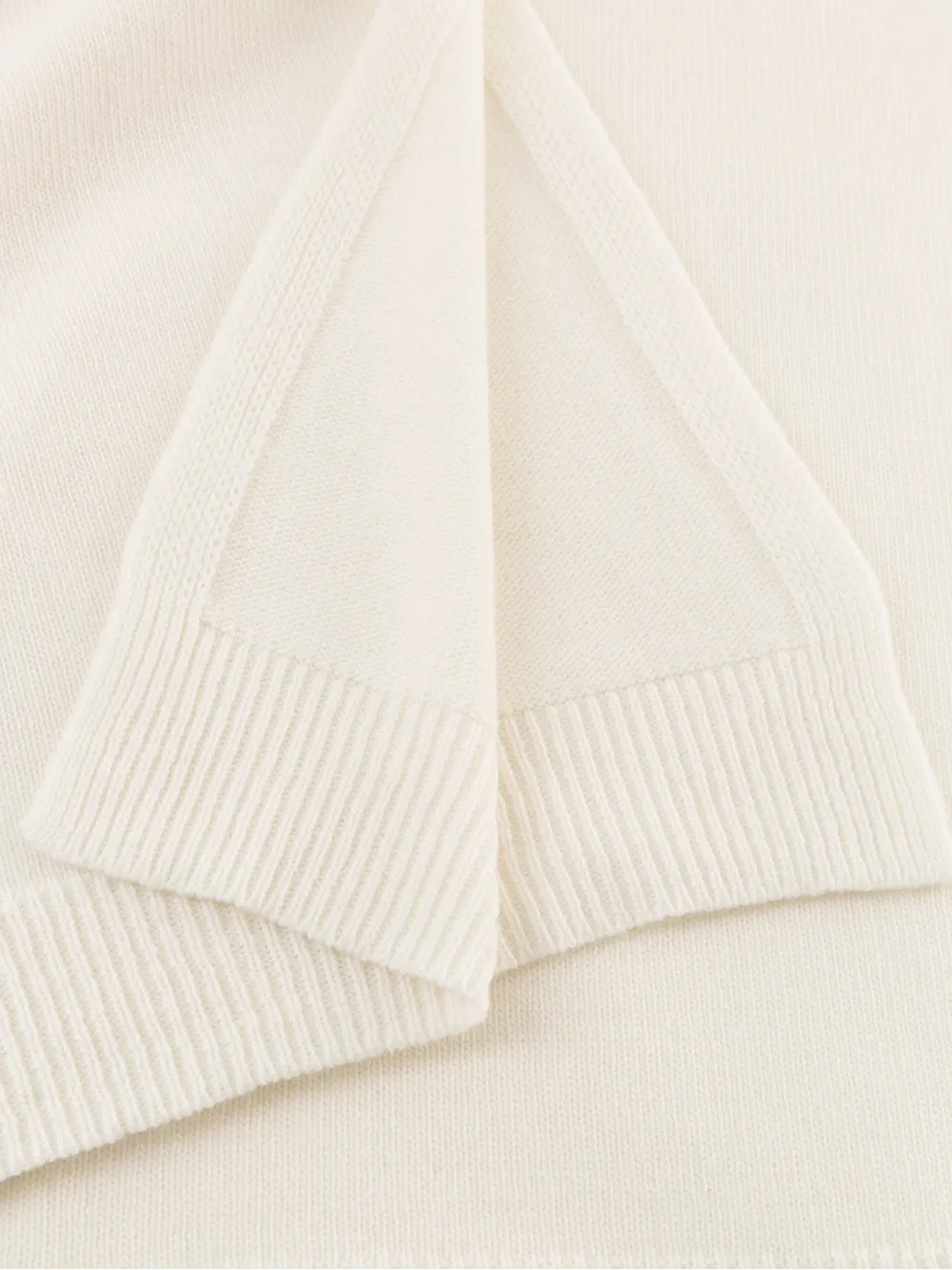 Valentino Garavani Poncho met logoplakkaat Wit