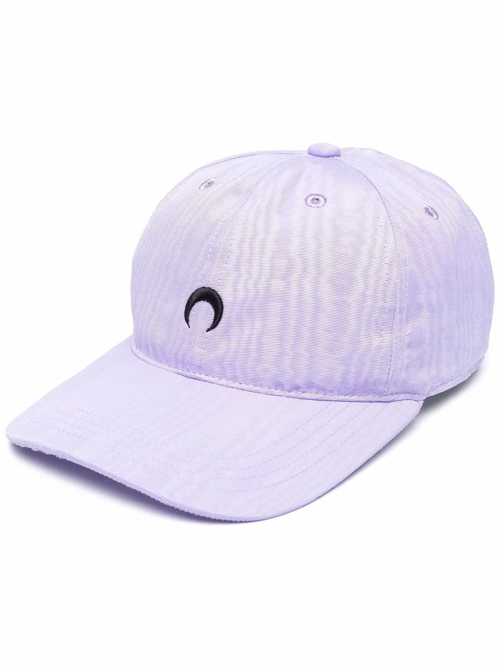 

Marine Serre gorra con luna bordada - Morado