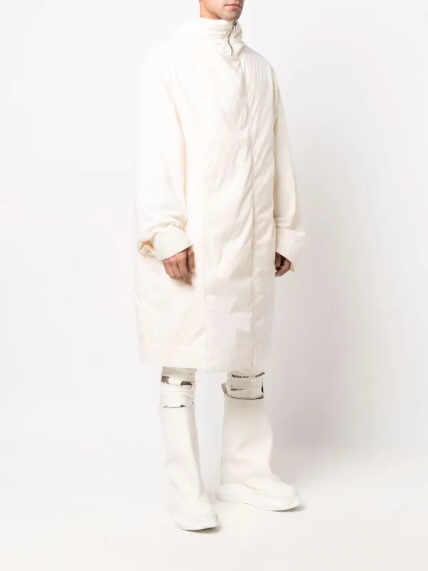 Rick Owens オーバーサイズ パーカーコート | ニュートラル
