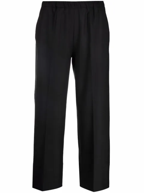 Antonelli cropped straight-leg trousers