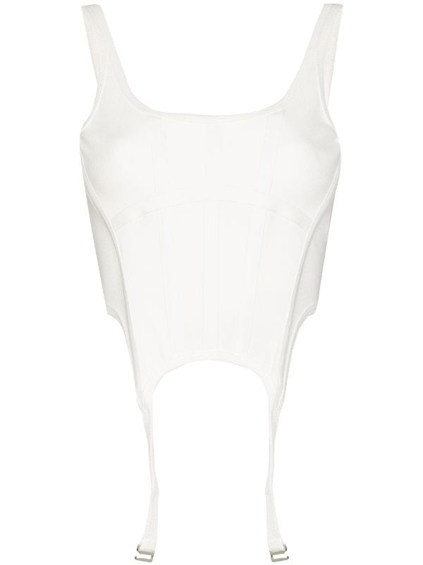 Dion Lee high-shine spaghetti-strap Bodysuit - Farfetch