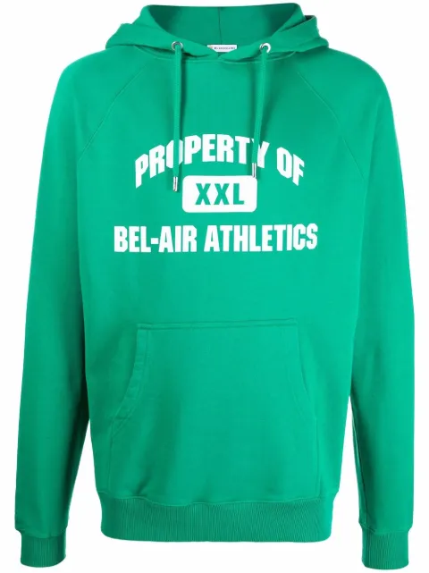 BEL-AIR ATHLETICS logo-print cotton hoodie