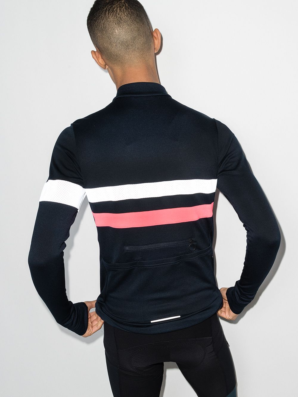 Shop Rapha Brevet Zip-up Performance Jacket In Blau