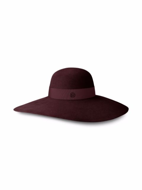 Maison Michel Blanche felt capeline hat