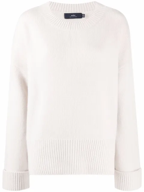 arch4 crew-neck cashmere jumper 