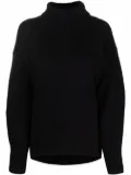 arch4 roll-neck cashmere jumper - Black