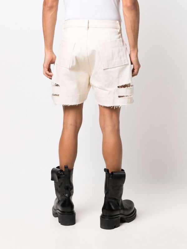 Mens cut off cargo cheap shorts