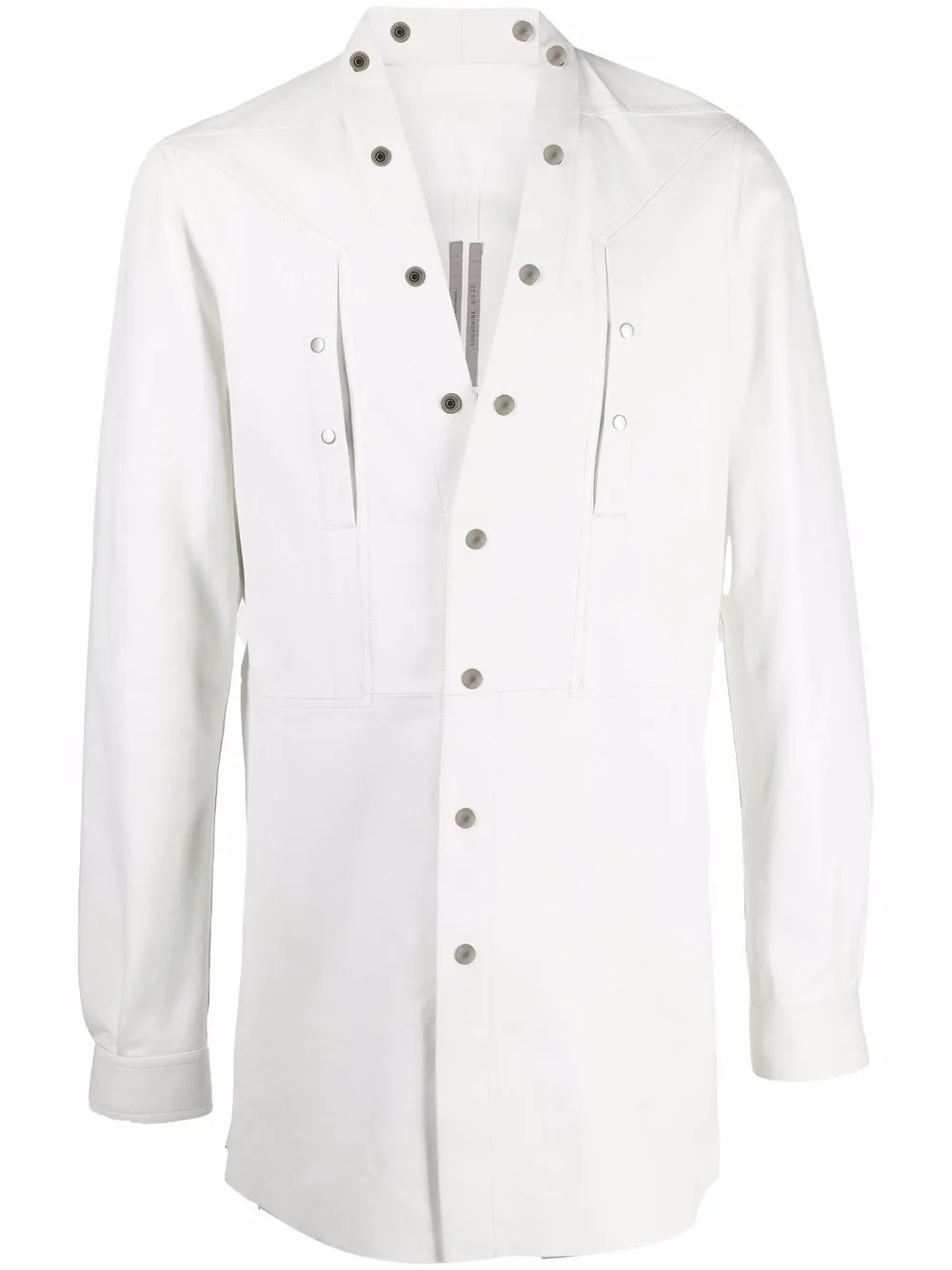 

Rick Owens camisa Fogpocket con botones - Blanco