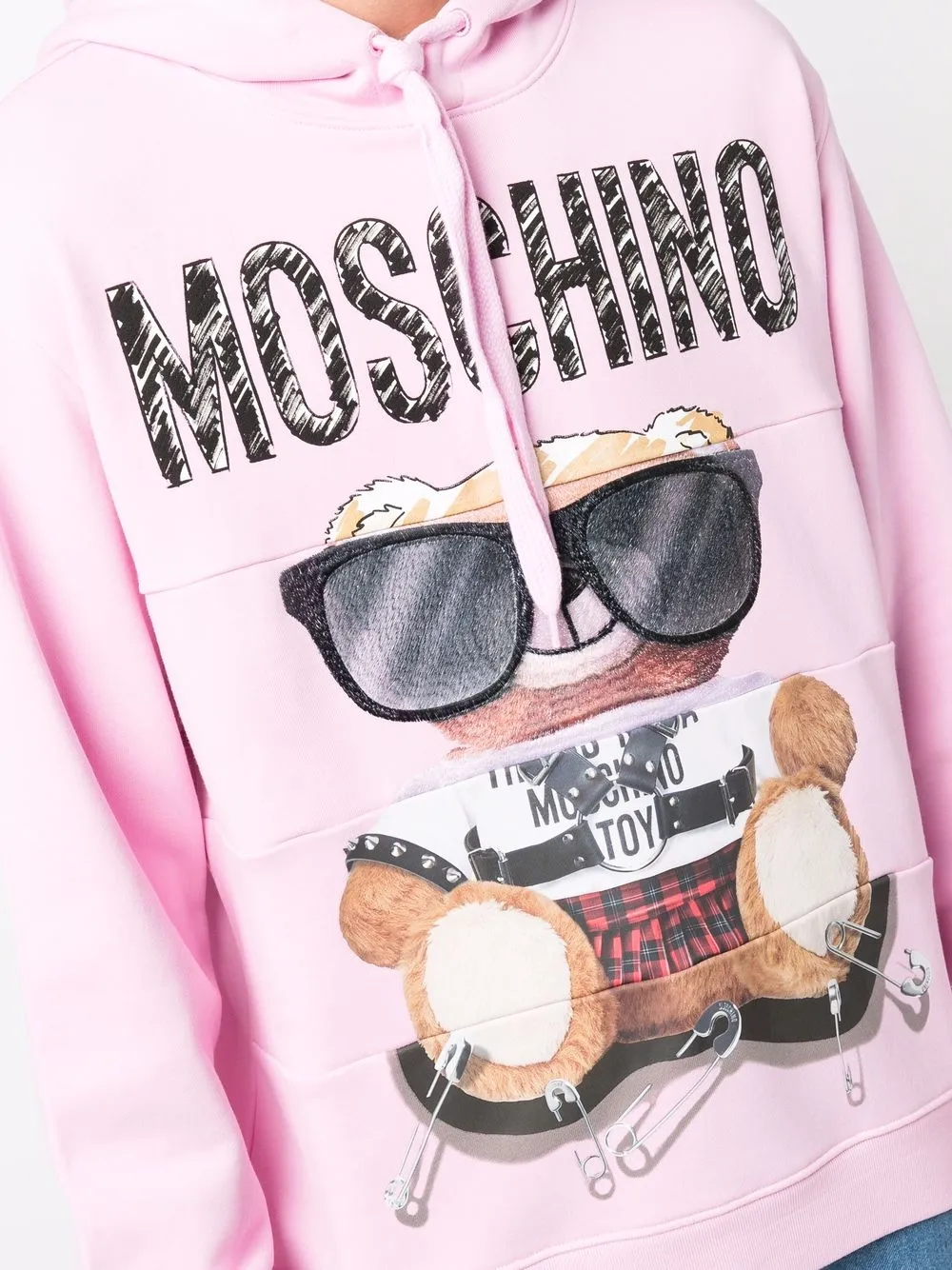 фото Moschino худи teddy bear