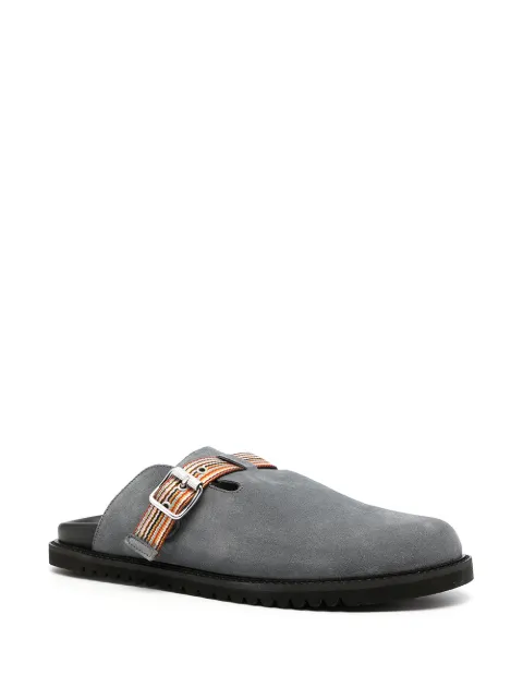 PAUL SMITH Mesa backless suede slippers for men | M1SMES02GSUE at Farfetch.com
