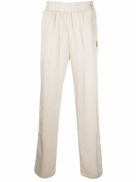 BEL-AIR ATHLETICS logo tape track pants