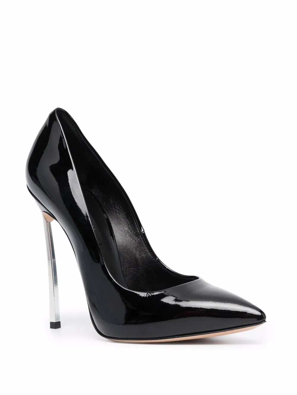 Imagem 2 de Casadei Scarpin Blade de couro