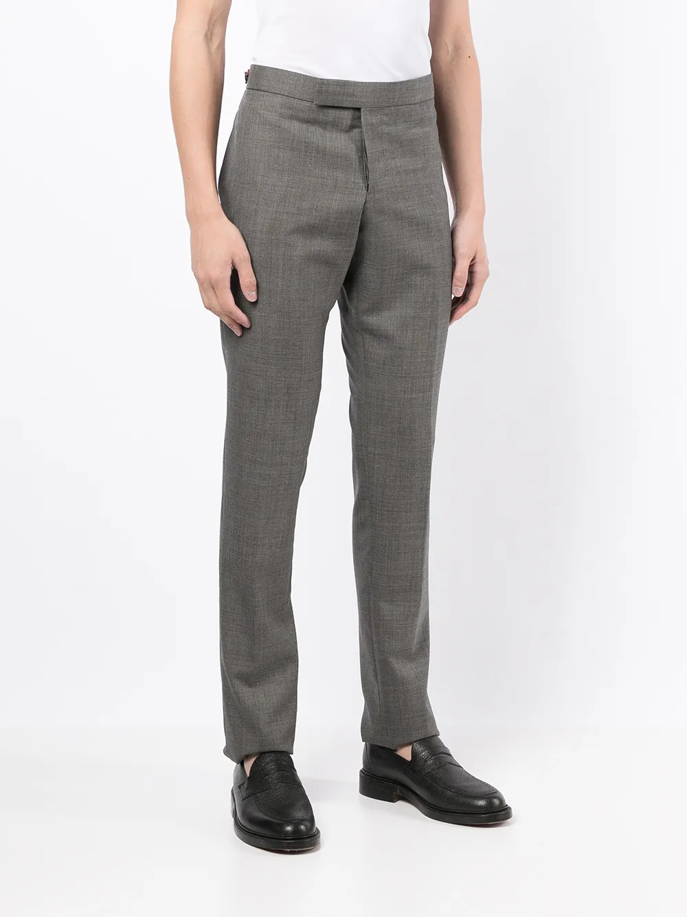 фото Thom browne узкие брюки строгого кроя