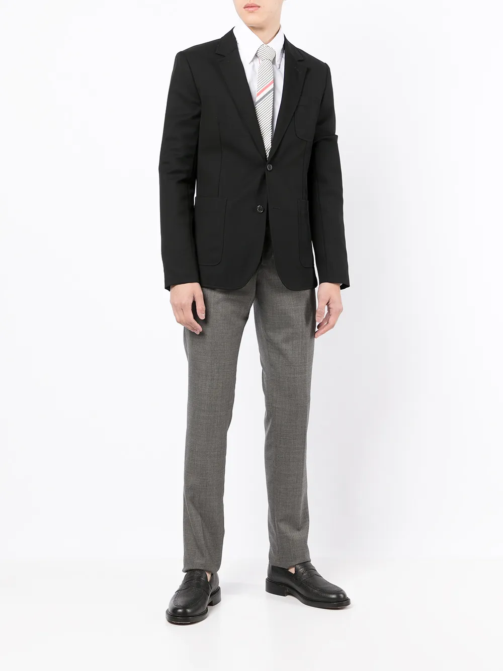 фото Thom browne узкие брюки строгого кроя