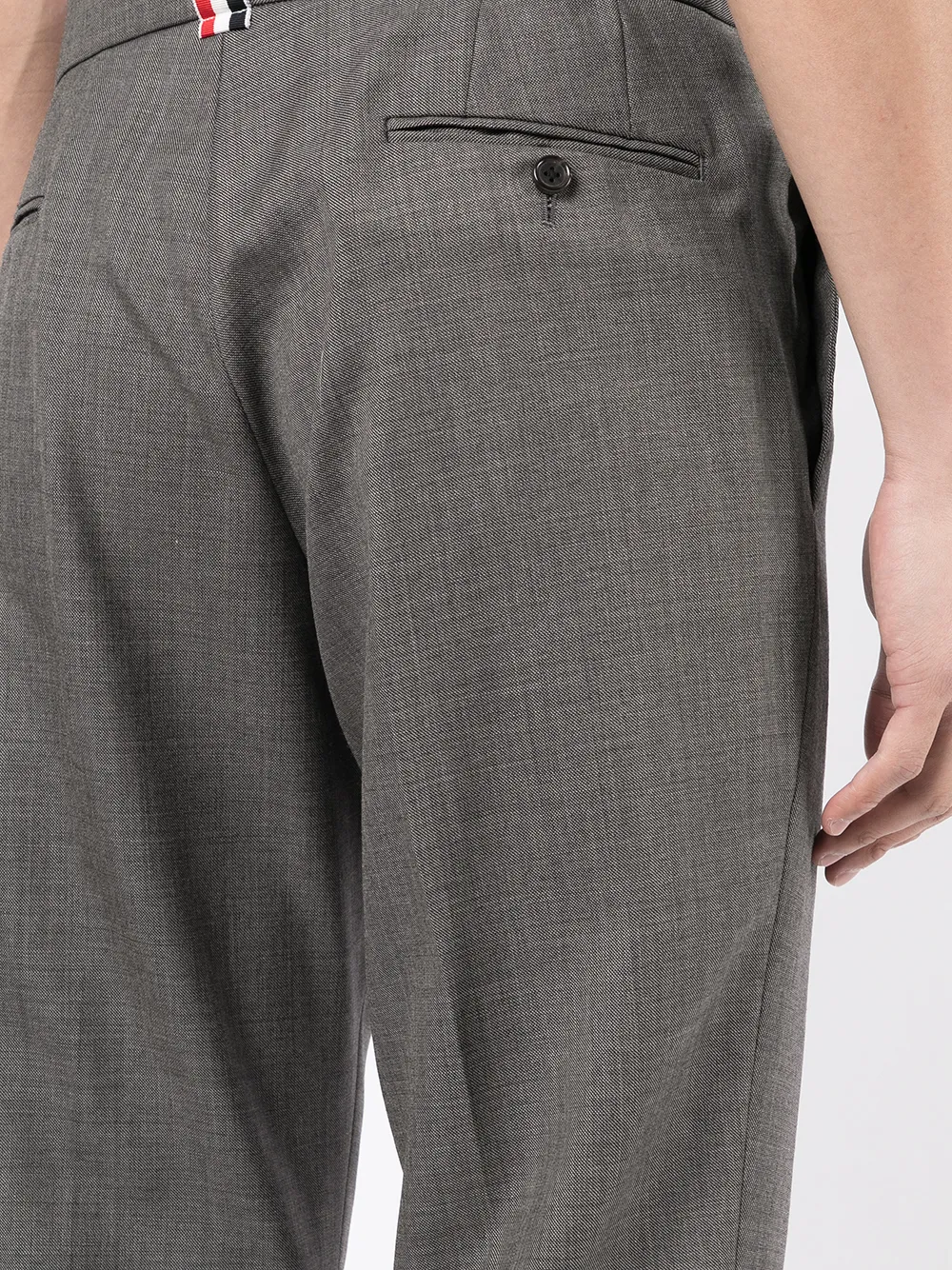 Thom Browne slim-cut Tailored Trousers - Farfetch