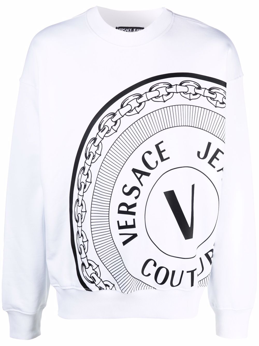 фото Versace jeans couture толстовка с логотипом